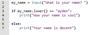 input example 3